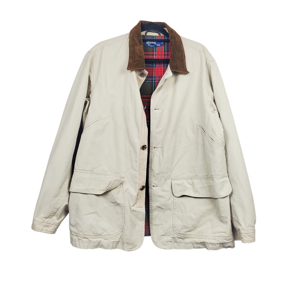 Polo Ralph Lauren Other - Polo By Ralph Lauren Mens Corduroy Collared Barn Chore Jacket Size M